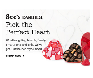 FlexOffers.com, affiliate, marketing, sales, promotional, discount, savings, deals, bargain, banner, blog, Cupid-Approved Valentine’s Day Discounts, Valentine’s Day, edible arrangement, edible arrangement affiliate program, see’s candies, see’s candies affiliate program, 1800Flowers.com, 1800Fowers.com affiliate program, The Bouqs affiliate program, The Bouqs, Kay Jewelers, Kay Jewelers affiliate program, Michaels Stores, Michaels Stores affiliate program, IHG Hotels and Resorts, IHG Hotels and Resorts affiliate program